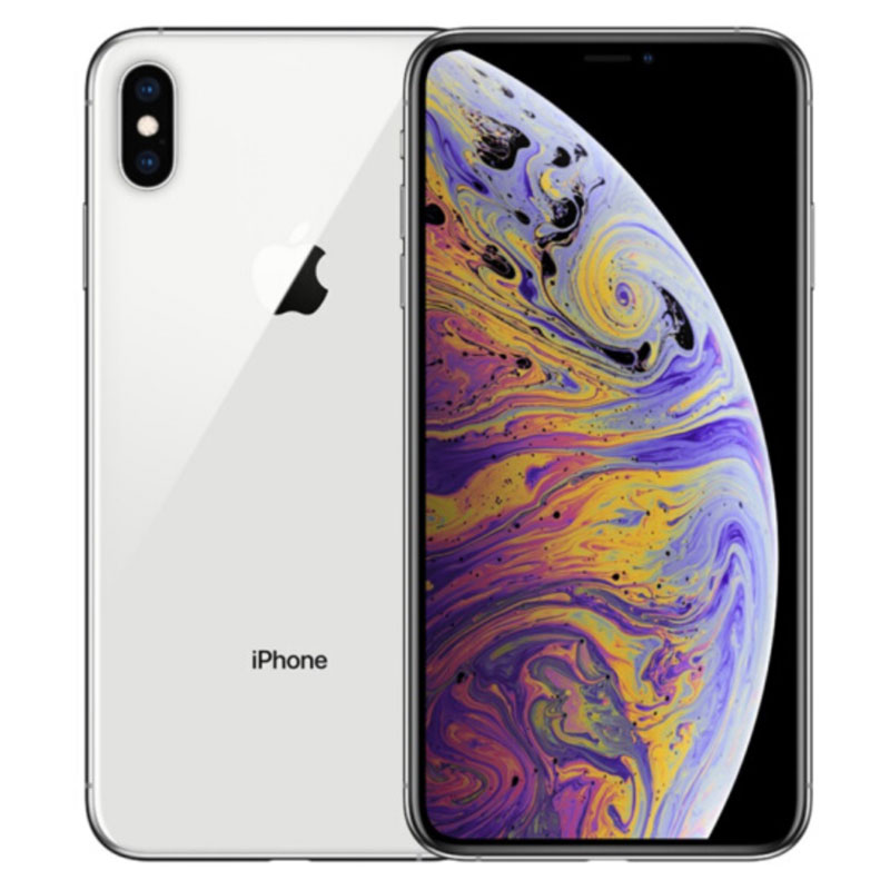 Apple iPhone XS Max (A2104) 64GB 银色 移动联通电信4G手机 双卡双待