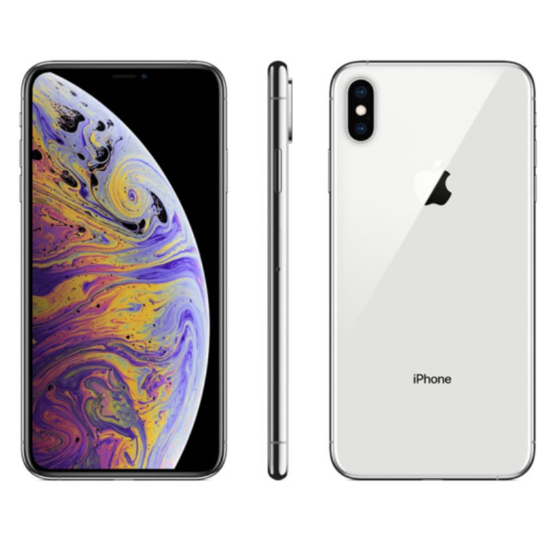 Apple iPhone XS Max (A2104) 64GB 银色 移动联通电信4G手机 双卡双待