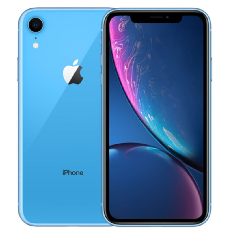 Apple iPhone XR (A2108) 64GB 蓝色 移动联通电信4G手机 双卡双待